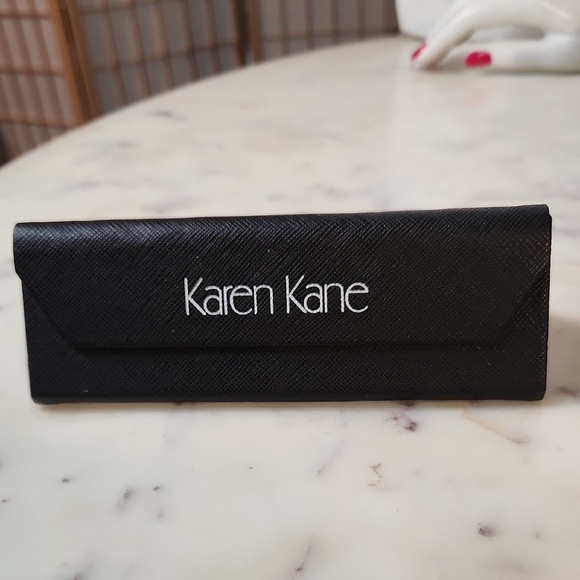 Vintage | Karen Kane w/Case 56¤16-135 Grey/Green Lens Sunglasses main image 4